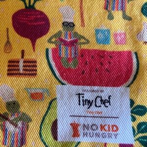 William Sonoma No Kid Goes Hungry Kitchen Towels (2)